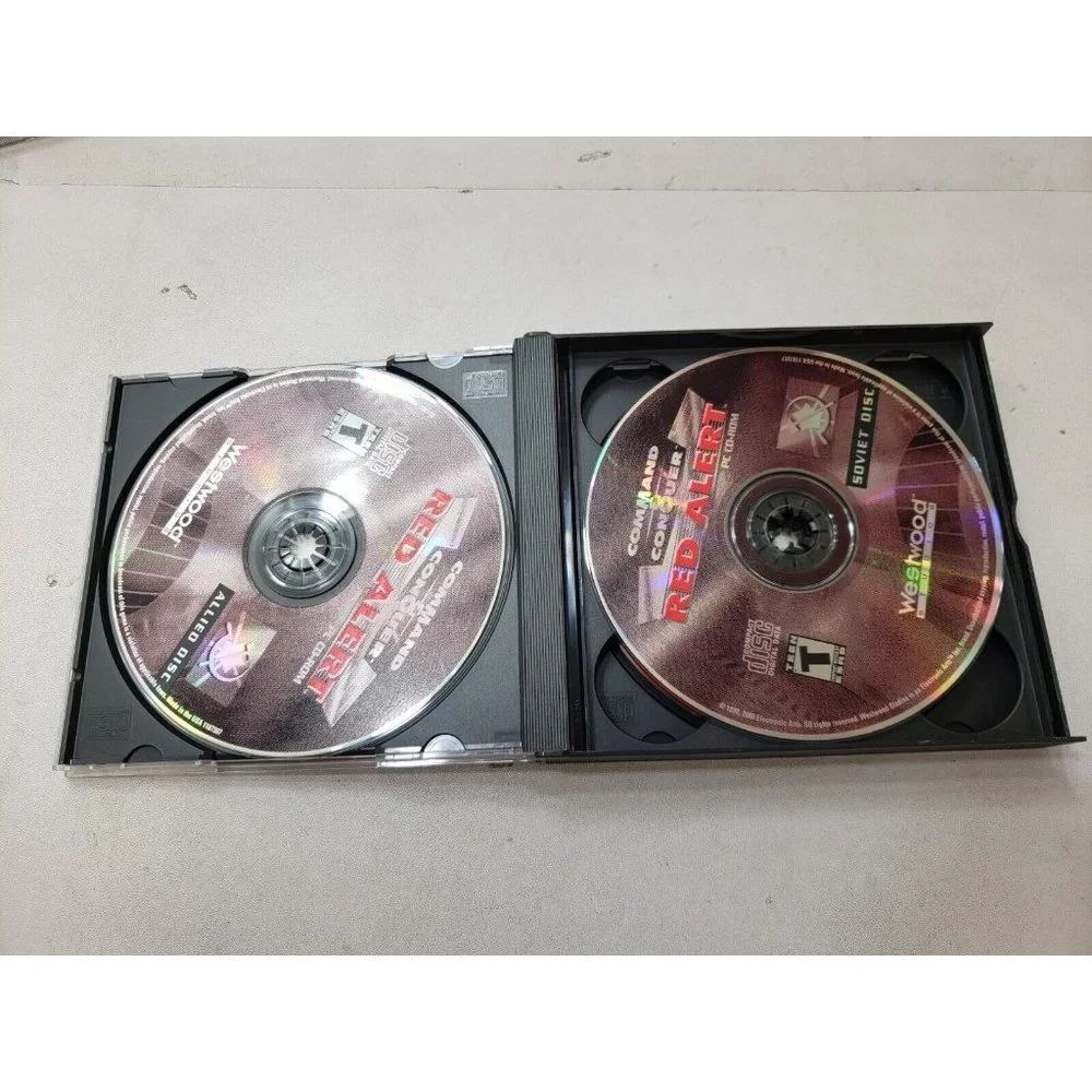 Vintage PC Game Lot Of 6 Myst Virtual Pool Command & Conquer The Arsenal Jukebox